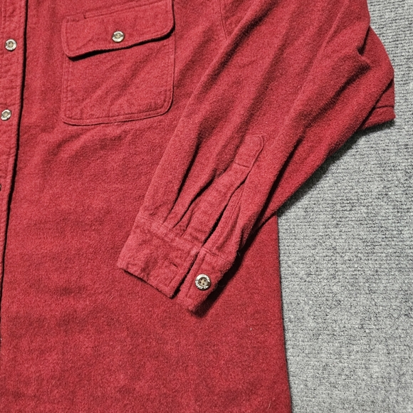 Vintage Stillwater Supply Co Chamois Flannel Button Up Shirt Mens 2XL Long Sleev - Picture 6 of 14